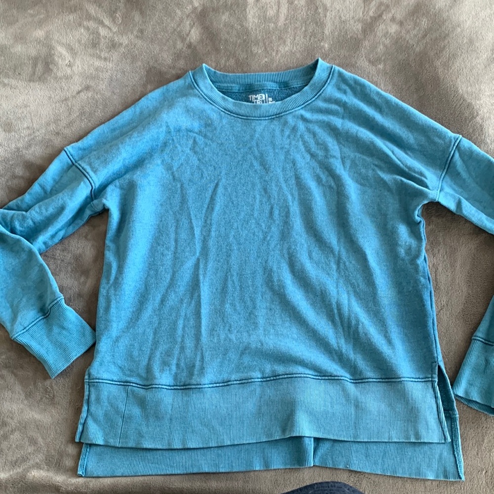 Women’s blue sweater